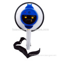 portable megaphone with 2 press button for talk and siren switch